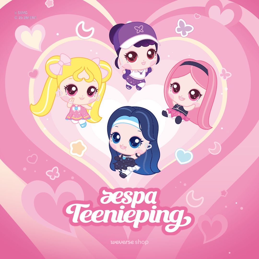 aespa_official Teenieping X aespa 公式商品予約販売開始