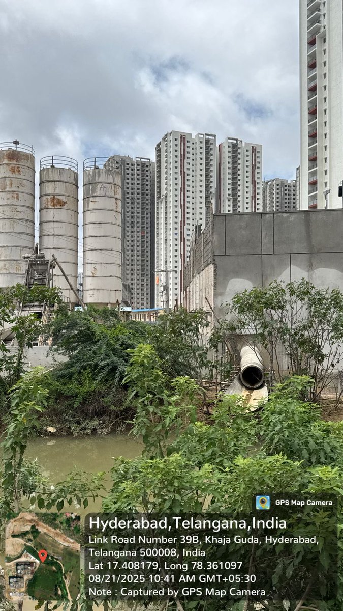 Sitaram Dhulipala (@sitaramdhulipa1) on Twitter photo Bulkapur Nala passing through Aparna Zenon - SAS IWA ventures under <a href="/ManikondaMc/">MC Manikonda</a> need to be rehabilitated in order to #Save-Waterbodies and #Save-Environment <a href="/Comm_HYDRAA/">HYDRAA</a> <a href="/HMDA_Gov/">HMDA</a> need to act. <a href="/BRSparty/">BRS Party</a> <a href="/KarthikIndrAnna/">Karthik Indra Reddy Patlolla</a> <a href="/KTRBRS/">KTR</a> Bulkapur Nala passing through Aparna Zenon - SAS IWA ventures under <a href="/ManikondaMc/">MC Manikonda</a> need to be rehabilitated in order to #Save-Waterbodies and #Save-Environment <a href="/Comm_HYDRAA/">HYDRAA</a> <a href="/HMDA_Gov/">HMDA</a> need to act. <a href="/BRSparty/">BRS Party</a> <a href="/KarthikIndrAnna/">Karthik Indra Reddy Patlolla</a> <a href="/KTRBRS/">KTR</a>