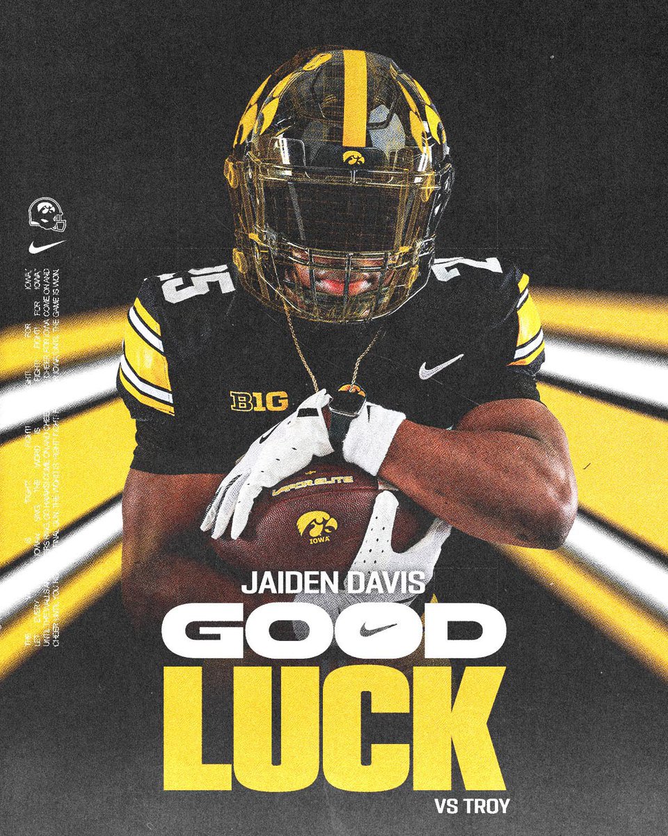 Jaiden Davis (@jaidendavis38) on Twitter photo Thank you to <a href="/Spauldingiowa/">Matt Spaulding</a> for the love! I appreciate it! <a href="/HawkeyeFootball/">Hawkeye Football</a> <a href="/TheIowaHawkeyes/">The Iowa Hawkeyes</a> Thank you to <a href="/Spauldingiowa/">Matt Spaulding</a> for the love! I appreciate it! <a href="/HawkeyeFootball/">Hawkeye Football</a> <a href="/TheIowaHawkeyes/">The Iowa Hawkeyes</a>