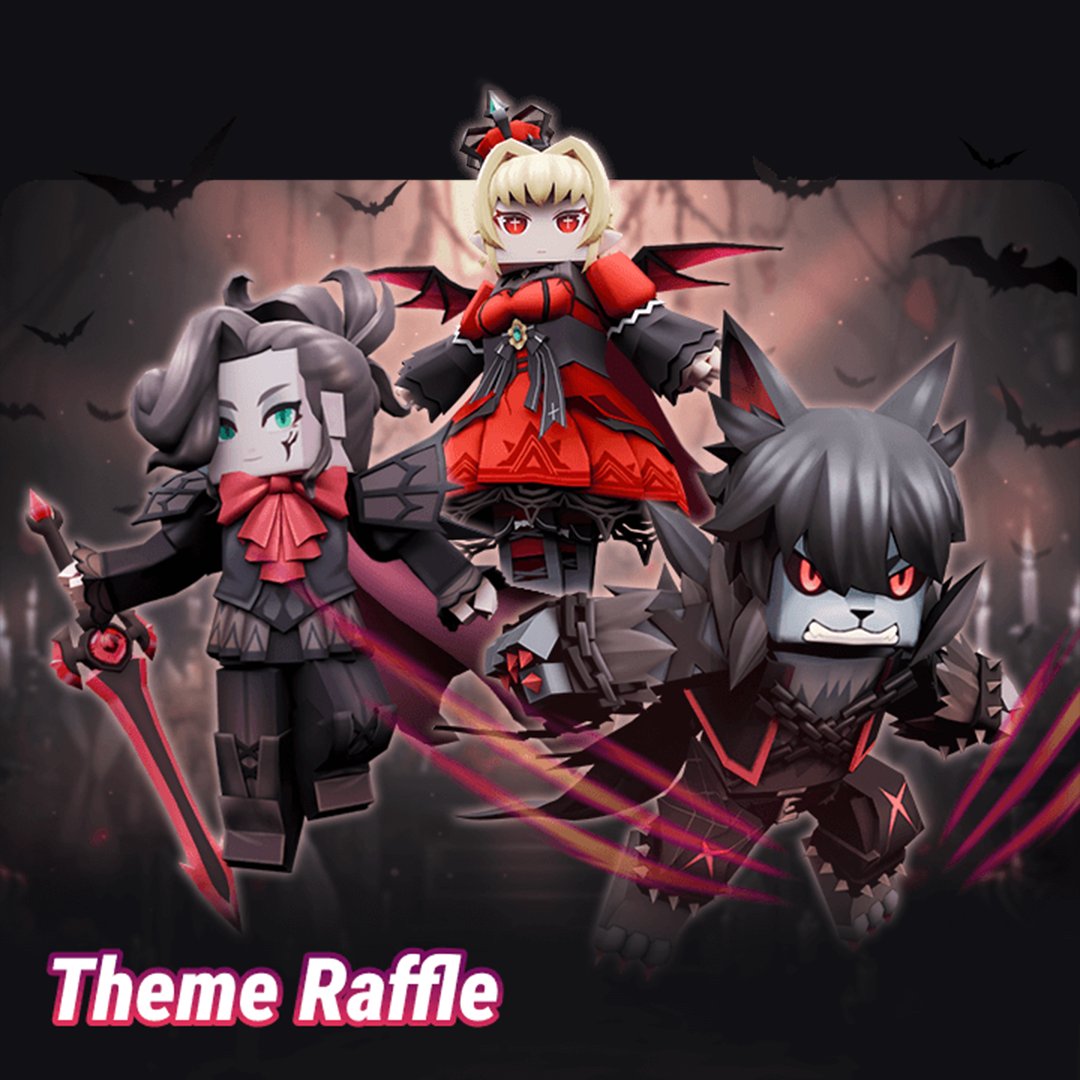Blockmanfirst's tweet photo. 🌹 Step into the dark and mysterious world of Gothic style!
🍷 Strange powers and spooky legends are waiting for you—dare to join the adventure?
The Dark Gothic Theme Raffle is now LIVE! Go and get them 🎁
#blockmango #blockman #game #mmorpg #onlinegame #gothic #dressinggame https://t.co/MMPadR93IP