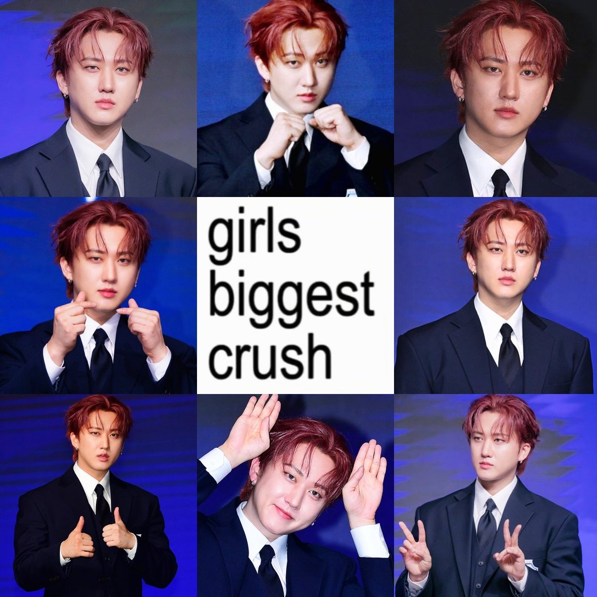 RED HAIR + SUIT 

YOU EXPECT ME TO BE OKAY AFTER THIS ONE?