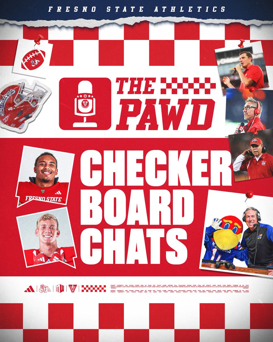 Check out this week’s Checkerboard Chats on The Pawd 🎙️

Captains <a href="/jadon_pearson39/">JP</a> &amp; <a href="/BrachaCamryn/">Camryn Bracha</a> kickstart the episode. The seniors are followed by exclusive Kansas interviews and a chat with Paul, Pat &amp; Cam‼️

👉 youtu.be/ry2S3pf9_jI