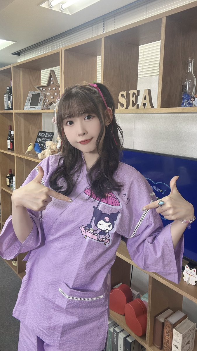 改めまして、昨夜は #だべりば SABANからの全編無料放送@ニコ生ありがとうございました·̩͙꒰ঌ(𐭅" ॑  ॑")𐭅ᰔᩚ
夏祭り楽しかったー！！
えび焼き餅入り気に入った🦐

来月はさばーすでー当日をダチ公ちゃんたちとすごせるの、楽しみにしてます！！元気に会おうねー！！˙ᵕ˙ )ﾉﾞ