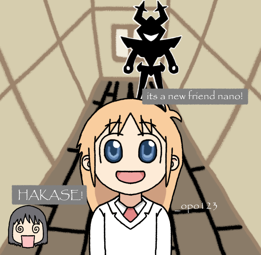 opoart's tweet photo. hakase no! #nichijou #art #hakase #nano https://t.co/otDpQh0lD4