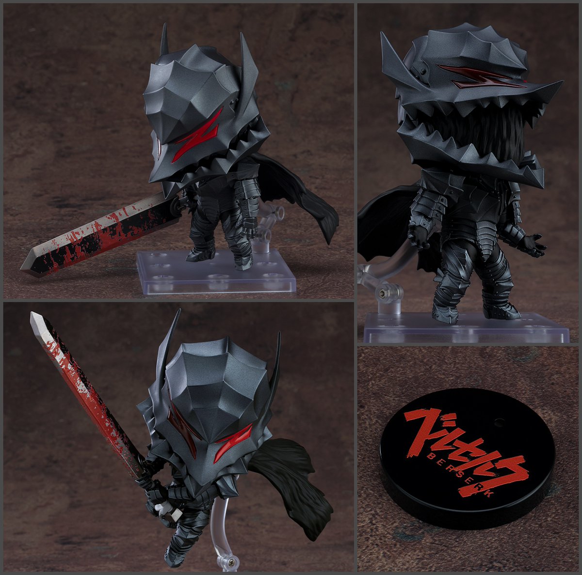GoodSmile_US's tweet image. Guts from “Berserk” storms into the Nendoroid line clad in his Berserker Armor! Overflowing with anger and unstoppable fury, he’s ready to dominate your shelf. Preorder now and receive the GSC Exclusive Bonus Base!

Shop: goodsmile.link/c4KacH

#Berserk #Goodsmile