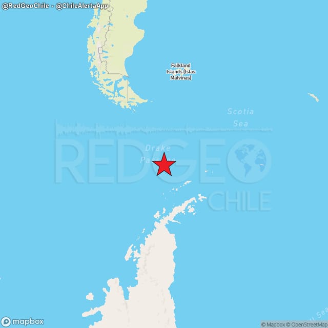 RedGeoChile's tweet photo. REVISADO ⚠️ | Sismo de magnitud 7.6 (Mw) ocurrió a las 22:16:16 horas de hoy, jueves 21 de agosto del 2025, a 257 km al noroeste de #BaseFrei (territorio Antártico), a una profundidad de 10 kilómetros (Fuente: #CSN).

• Estado de PRECAUCIÓN para las bases Prat y O'Higgins.

🚩 Lista de intensidades en la escala de Mercalli Modificada.

Bases antárticas: IV- V.