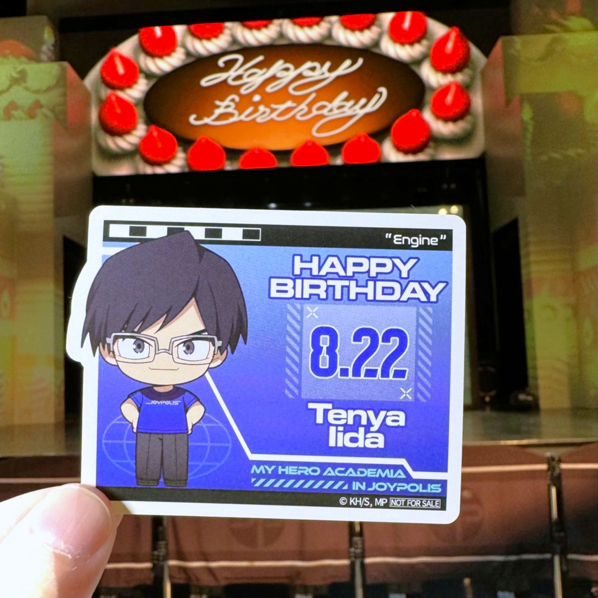 æ±äº¬ãžã§ã€ããªã¹ (@tokyojoypolis) on Twitter photo ðâšHAPPY BIRTHDAY é£¯ç° å€©åâšð
æ¬æ¥ã8æ22æ¥ã¯âŠ
#飯ç°å€©å ã®ãèªçæ¥ðð
ããã§ãšãããããŸãããªâš
#ãžã§ã€ããªã¹ ã§ã
ããŒã¹ããŒäŒç»ã宿œäžð
ã¿ããªã§ãç¥ãããŸãããâïž
ðœè©³çްã¯ã³ãã©!
tokyo-joypolis.com/event/heroaca_âŠ
#飯ç°å€©åèªçæ¥ #ã€ã³ã²ããŠã
#ããã¢ã« #heroaca_a ðâšHAPPY BIRTHDAY é£¯ç° å€©åâšð
æ¬æ¥ã8æ22æ¥ã¯âŠ
#飯ç°å€©å ã®ãèªçæ¥ðð
ããã§ãšãããããŸãããªâš
#ãžã§ã€ããªã¹ ã§ã
ããŒã¹ããŒäŒç»ã宿œäžð
ã¿ããªã§ãç¥ãããŸãããâïž
ðœè©³çްã¯ã³ãã©!
tokyo-joypolis.com/event/heroaca_âŠ
#飯ç°å€©åèªçæ¥ #ã€ã³ã²ããŠã
#ããã¢ã« #heroaca_a