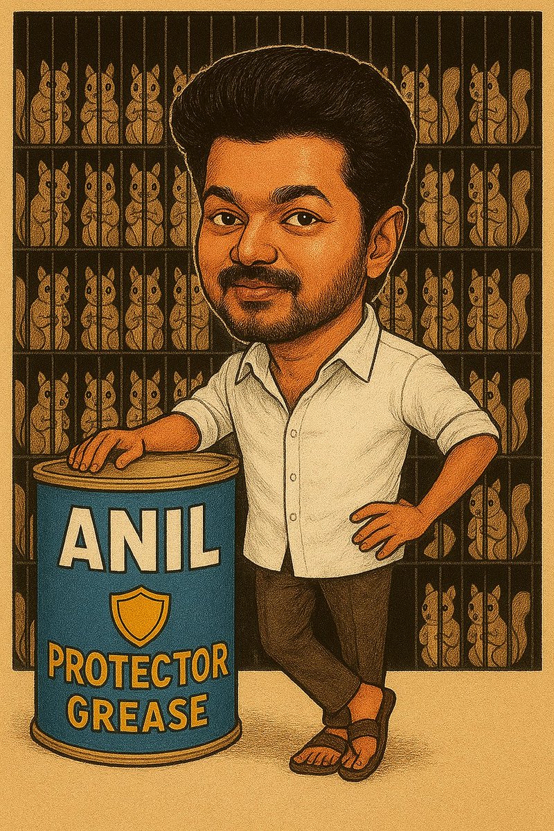 தவெக மாநாட்டில் அறிமுக படுத்தப்பட்ட
Anil Protector  - 
#தற்குறிகள்_மாநாடு  | #தற்குறி_விஜய்_கழகம்