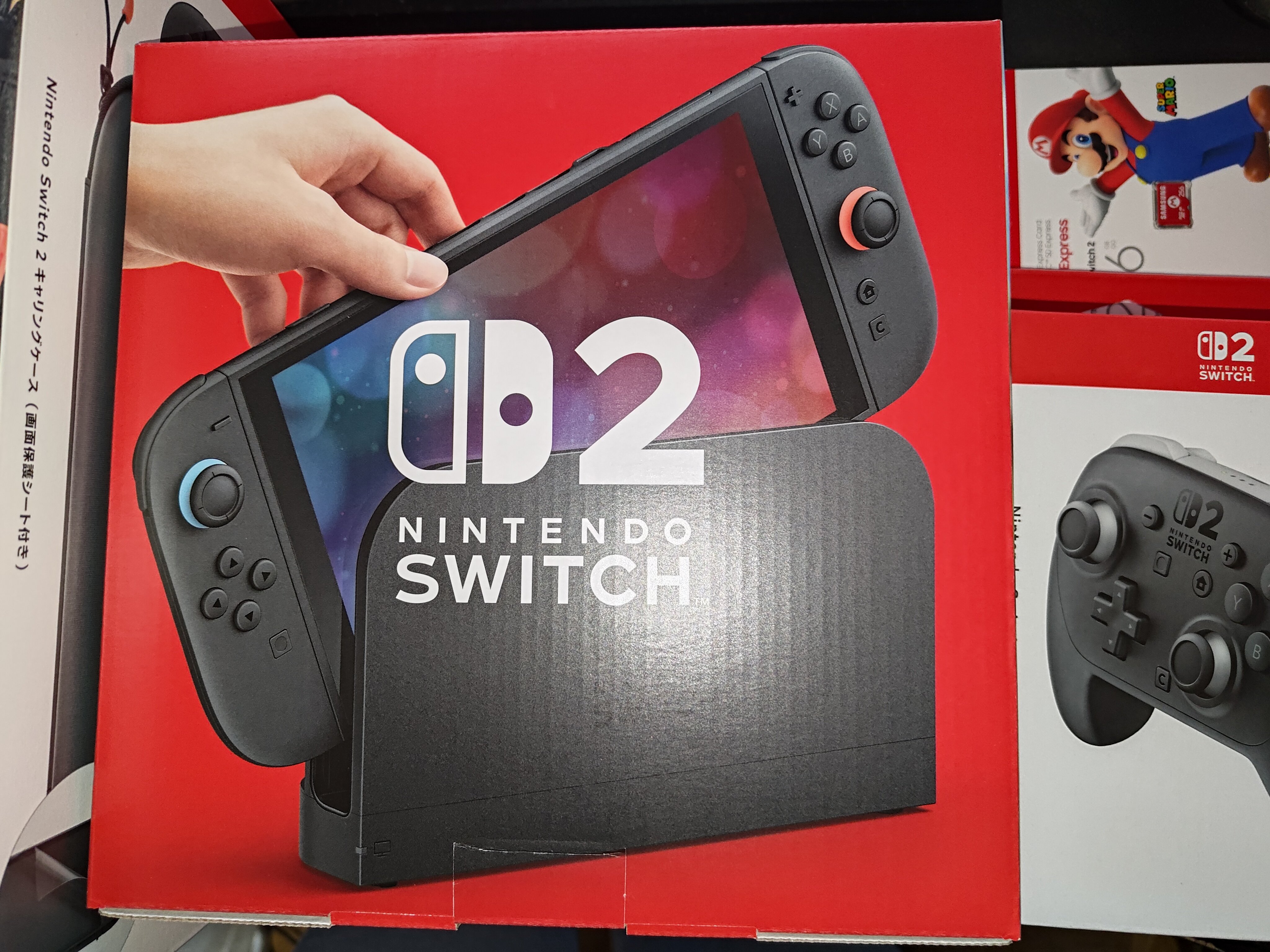 【格安】純正プロコン＆マリオカート ニンテンドースイッチ】純正 プロコン マリオカート8 カスタム