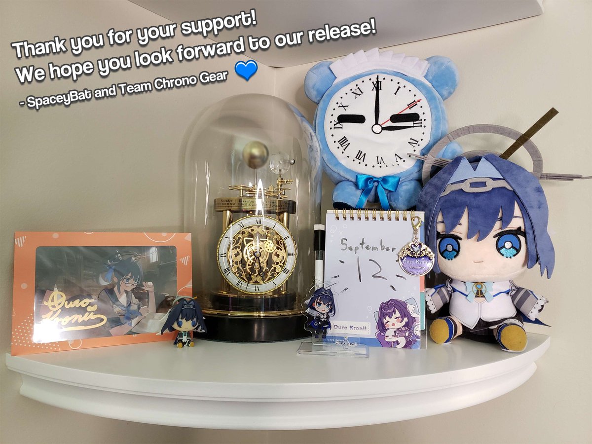 It's official! Chrono Gear is releasing on September 12!

Thank you everyone for your support and patience, we're very excited to share our adventure with you! 💙⏳