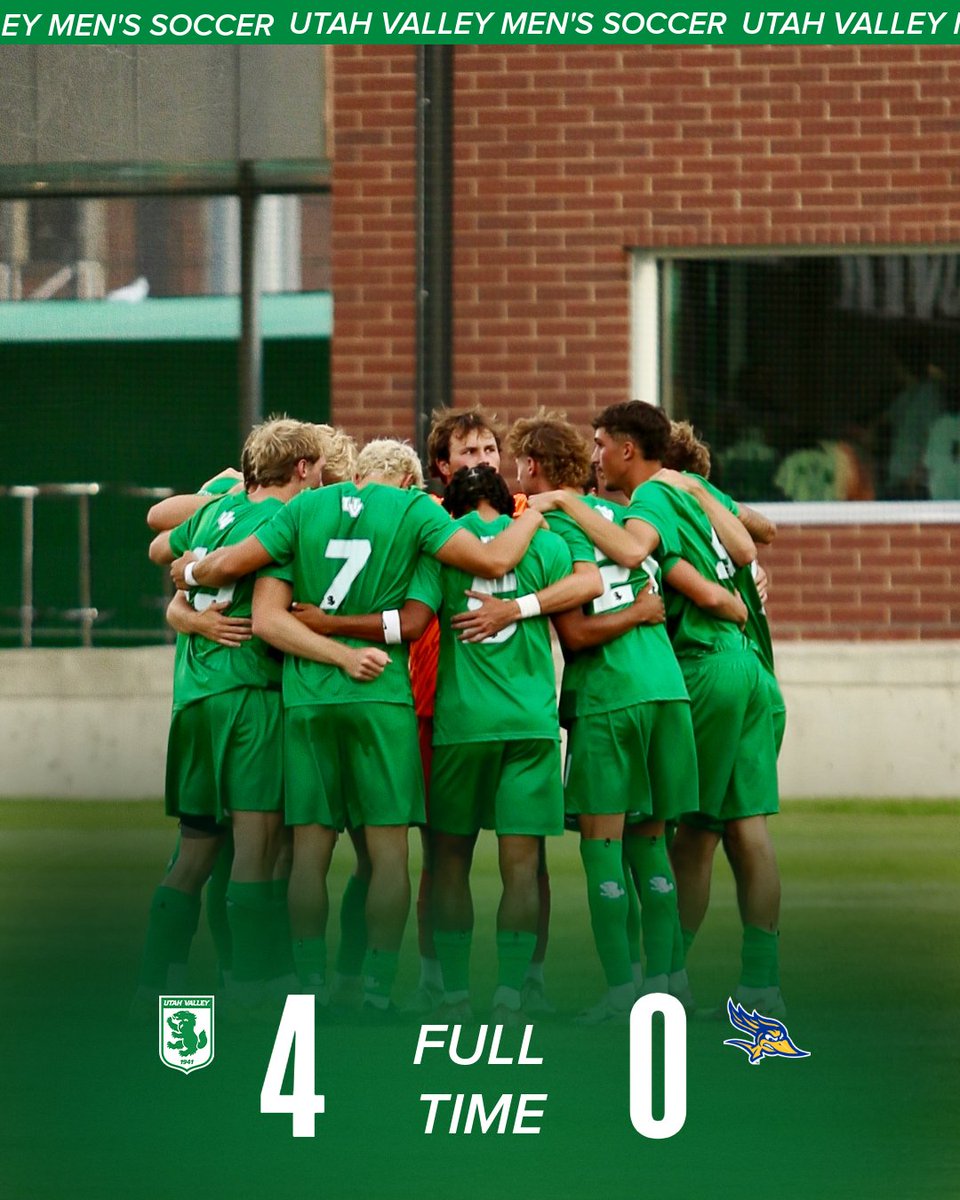 Utah Valley Men's Soccer tweet media