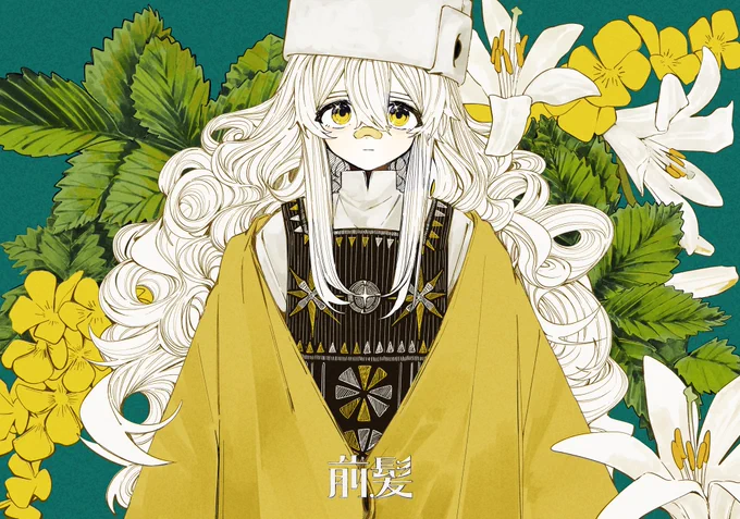 白髪でふわふわで癖っ毛で垂れ目がかわいいリリちゃんです。