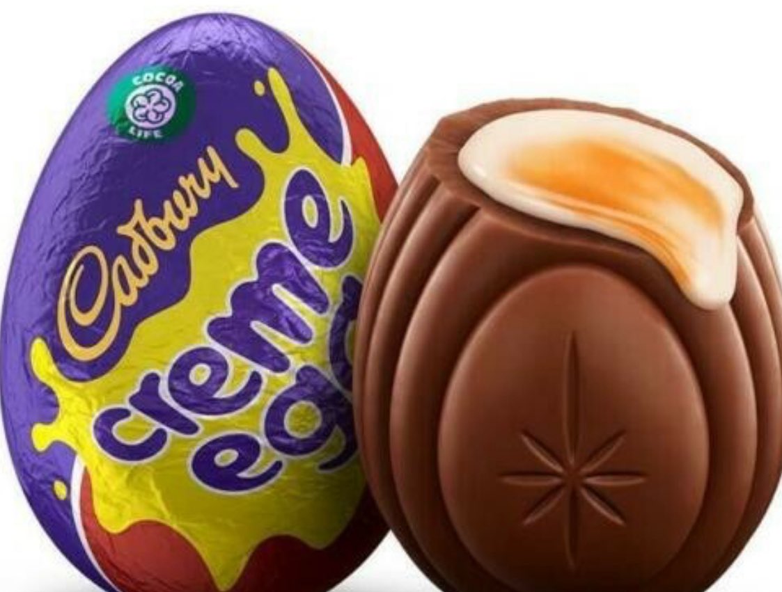 seamoran's tweet photo. @HitFactoryPod Cadbury absolutely DOMINATING the cream egg space this year. Unreal run of cream eggs. https://t.co/pehyDExaGF