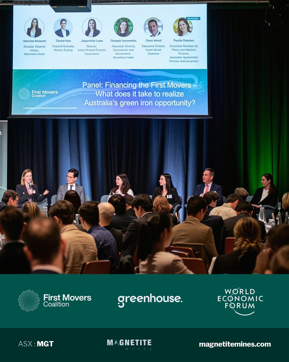 Our Director, External Affairs – Gemma Brosnan spoke at the #FirstMoversCoalition and Greenhouse APAC Green Iron Workshop in Adelaide yesterday.

She discussed the opportunity for the Razorback Iron Ore Project to be a key supplier of DR-grade concentrate at scale, and in doing