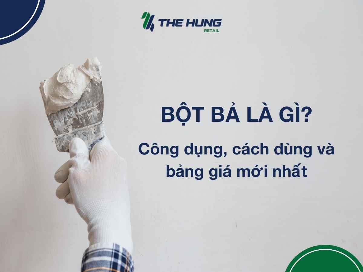 Bột bả - bước không thể thiếu để có tường mịn, che nứt nhỏ và giúp sơn bám tốt, tiết kiệm sơn phủ.
Tìm hiểu loại bột bả phù hợp, cách pha và thi công: thehungvn.com/blogs/cam-nang…

#thehungretail #thehung #mykolor #botba #bottrettuong #matit