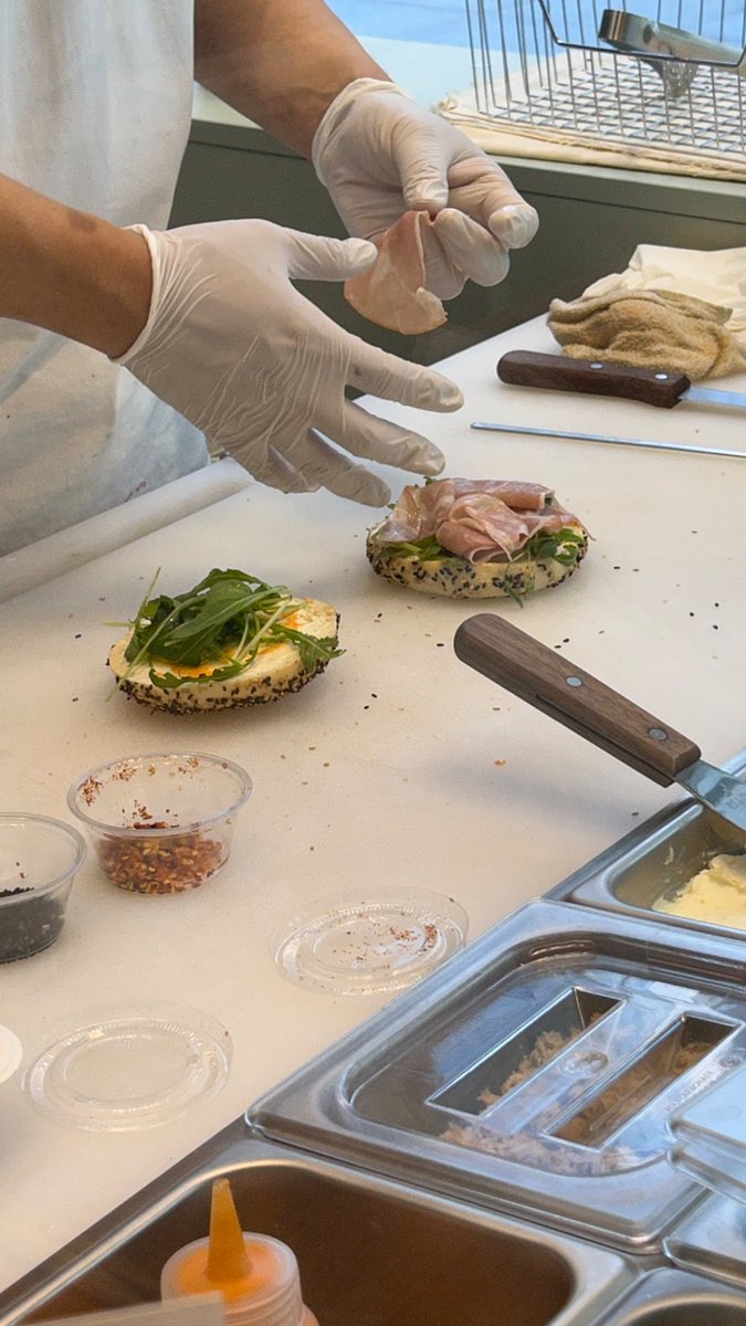 베이글 샌드위치!!!!!!