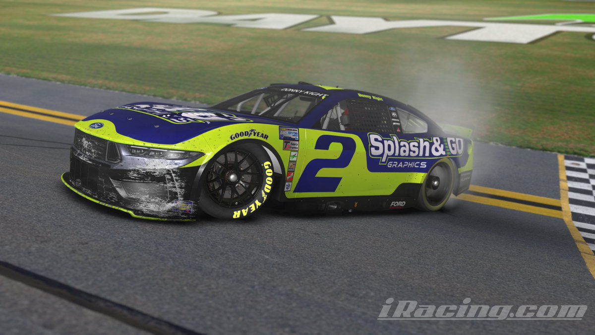 Donald Kight (@dwkight) on Twitter photo What a run! We got the <a href="/Cosmin_Ioanesiu/">🅱️osmin</a> <a href="/sng_graphics/">SplashNgoGraphics</a> Mustang a <a href="/SRLeague/">Stampede Racing</a> Quarter Championship and a win at Daytona! 9 races, and all 9 were top 5 finishes! Unreal!
#SplashNGoGraphics
#SRLeague
#iRacing What a run! We got the <a href="/Cosmin_Ioanesiu/">🅱️osmin</a> <a href="/sng_graphics/">SplashNgoGraphics</a> Mustang a <a href="/SRLeague/">Stampede Racing</a> Quarter Championship and a win at Daytona! 9 races, and all 9 were top 5 finishes! Unreal!
#SplashNGoGraphics
#SRLeague
#iRacing