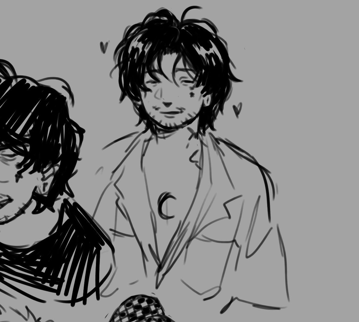 bocetos del yugan d ayer :3