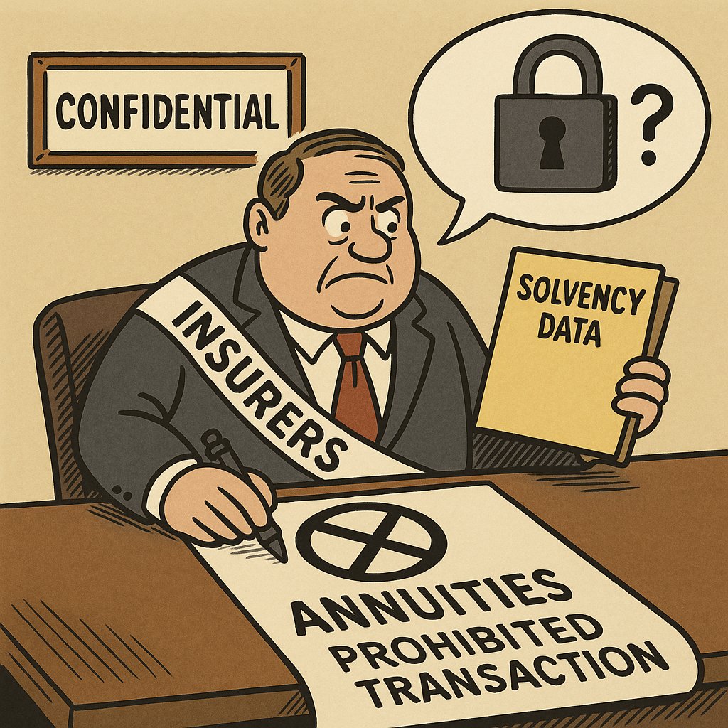 How Insurers Are Making Their Own Annuities More Likely to Be Prohibited Transactions
commonsense401kproject.com/2025/08/21/how…  <a href="/InvestSense/">James Watkins</a> <a href="/ATeachMoment/">Anthony Isola</a> <a href="/nikir1/">Nicole Boyson</a> <a href="/fi360/">Fi360</a> <a href="/RobinJPowell/">Robin Powell</a>   <a href="/280lmtd/">Ron A. Rhoades, JD, CFP®</a>  <a href="/401kspecmag/">401k Specialist Magazine</a> <a href="/401kLowCost/">Employee Fiduciary</a>
 <a href="/TraceyFAMag/">Tracey Longo</a> <a href="/davidsirota/">David Sirota</a>