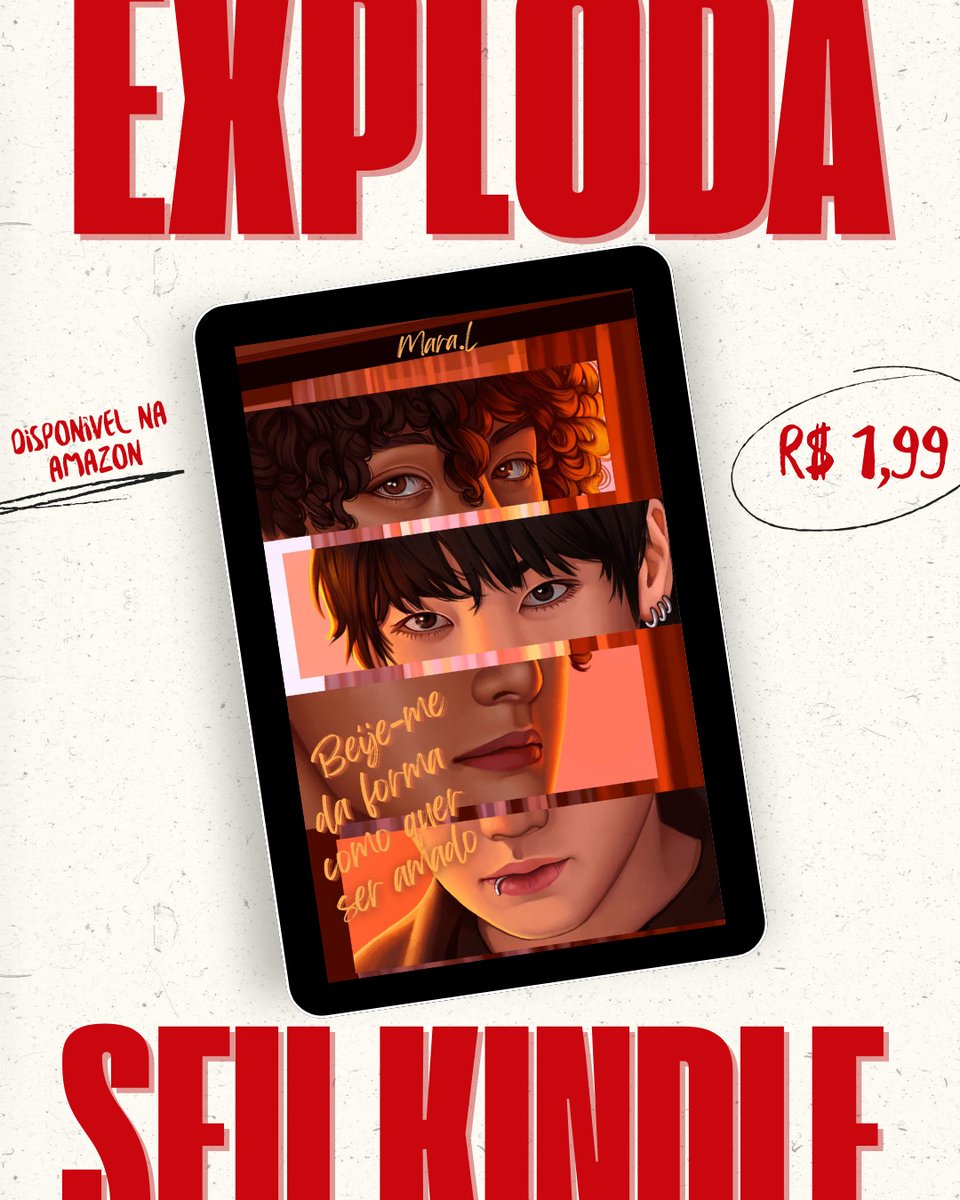 FanMMarrys's tweet photo. Livro em promoção: Beije-me da forma como quer ser amado!!
Se vc curte:
-Opostos que se atrem;
- Casal interraciall;
- Romance bl;
- Strangers to lovers;
- Fast burn
- Opostos que se atraem 

Dê uma chance para essa leitura! 
#EnchaSeuKindle2025 
#EnchaSeuKindle https://t.co/6RkXdD1JIp