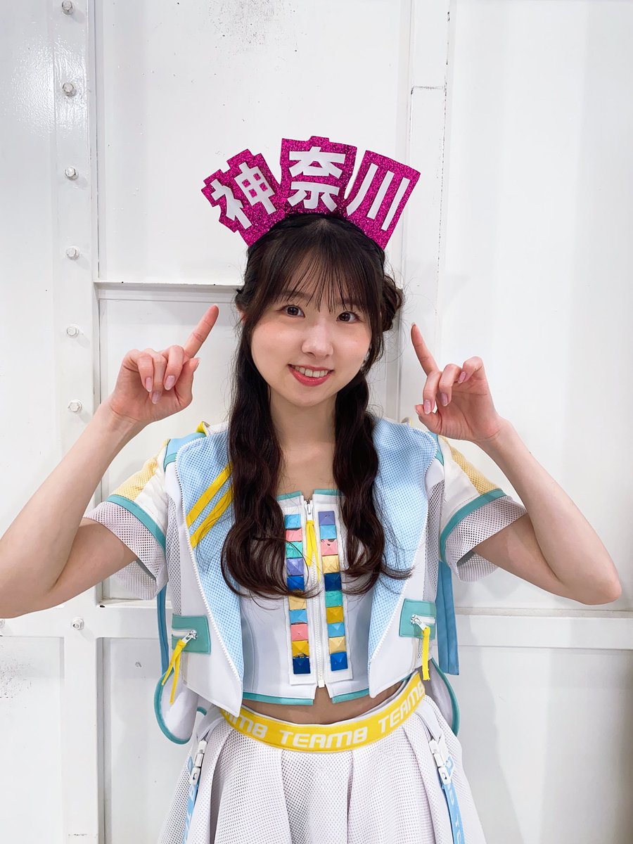 PumpkinzzZ's tweet photo. พอเห็น #ซะโฮ ในชุดของทีม 8 ก็นึกขึ้นได้ว่าซะโฮเคยใส่ชุดของ STU48 ด้วย #AKB48TH https://t.co/mhV2LooOlM