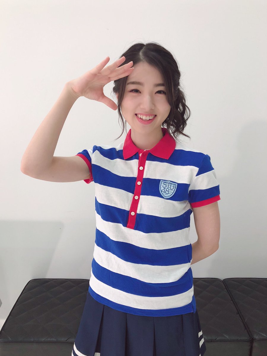 PumpkinzzZ's tweet photo. พอเห็น #ซะโฮ ในชุดของทีม 8 ก็นึกขึ้นได้ว่าซะโฮเคยใส่ชุดของ STU48 ด้วย #AKB48TH https://t.co/mhV2LooOlM