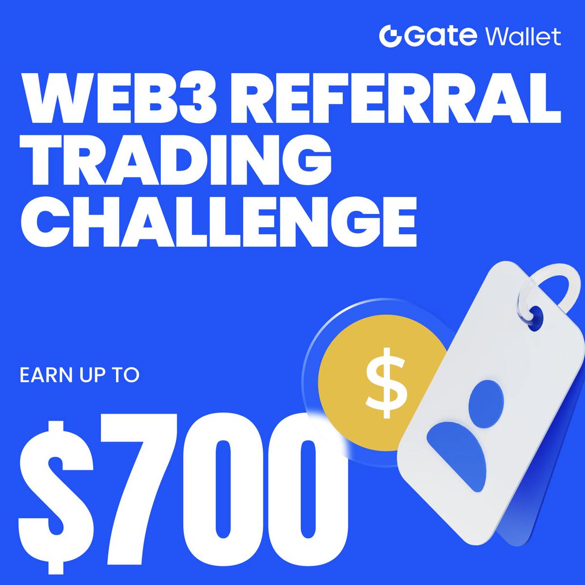 Donken01's tweet image. 🎉 Web3 Referral Trading Challenge is LIVE!

Earn up to $700 rewards &amp;amp; compete for $10,000 referral race.
Invite friends, grab upto $200 per invitee. 

⏳Aug 21 – Sep 21

🔗Join now👇t.cdapp.net/4f48kR

SIGN UP: gate.com/signup/VLZHBW8…

#GateWallet #ReferralTrading #Swap