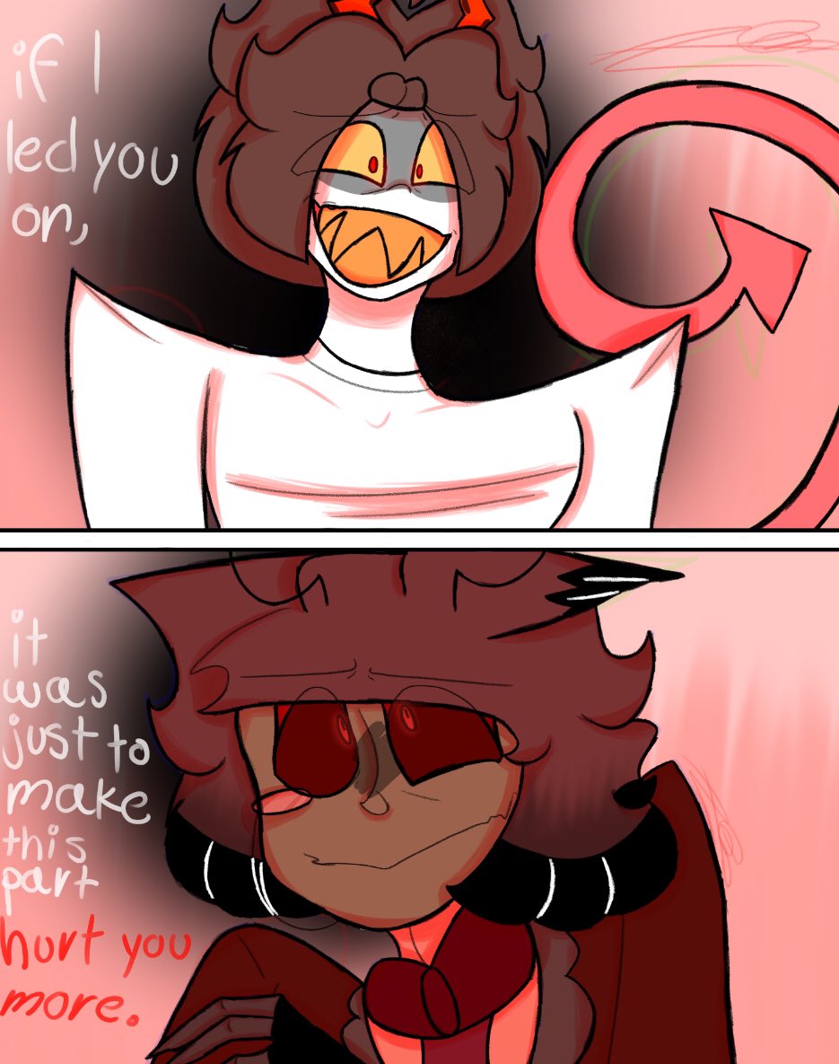LiaGarzaRo88656's tweet photo. TADC reference again..
#HazbinHotelOC #HazbinHotelFanart #HazbinHotelAlastor #Ocxcanon #radiofallen #HazbinHotel https://t.co/06VgkACDre