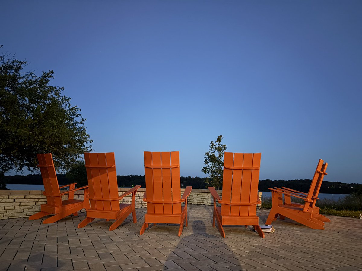 Amazing views at the new outdoor space at the Menomonie Public Library. There will be a ribbon cutting on 9/18 at 4PM. A wonderful addition to a beautiful place. Proud to call Menomonie home, and to play a small role in supporting the work of many  making this vision a reality.