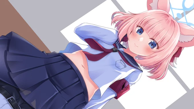 C107のサムネに使ったニコを再掲していくわよ #ブルアカ
