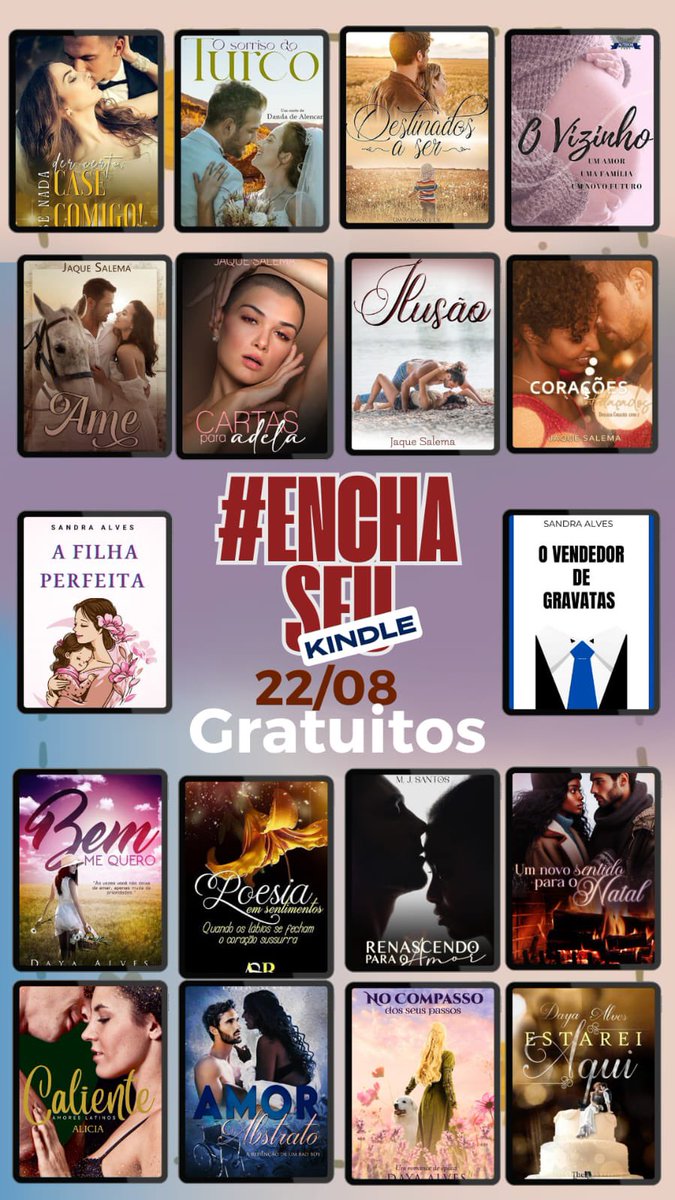 DayaneRad's tweet photo. #EnchaSeuKindle

E-books gratuitos https://t.co/wAxsOJqcFg