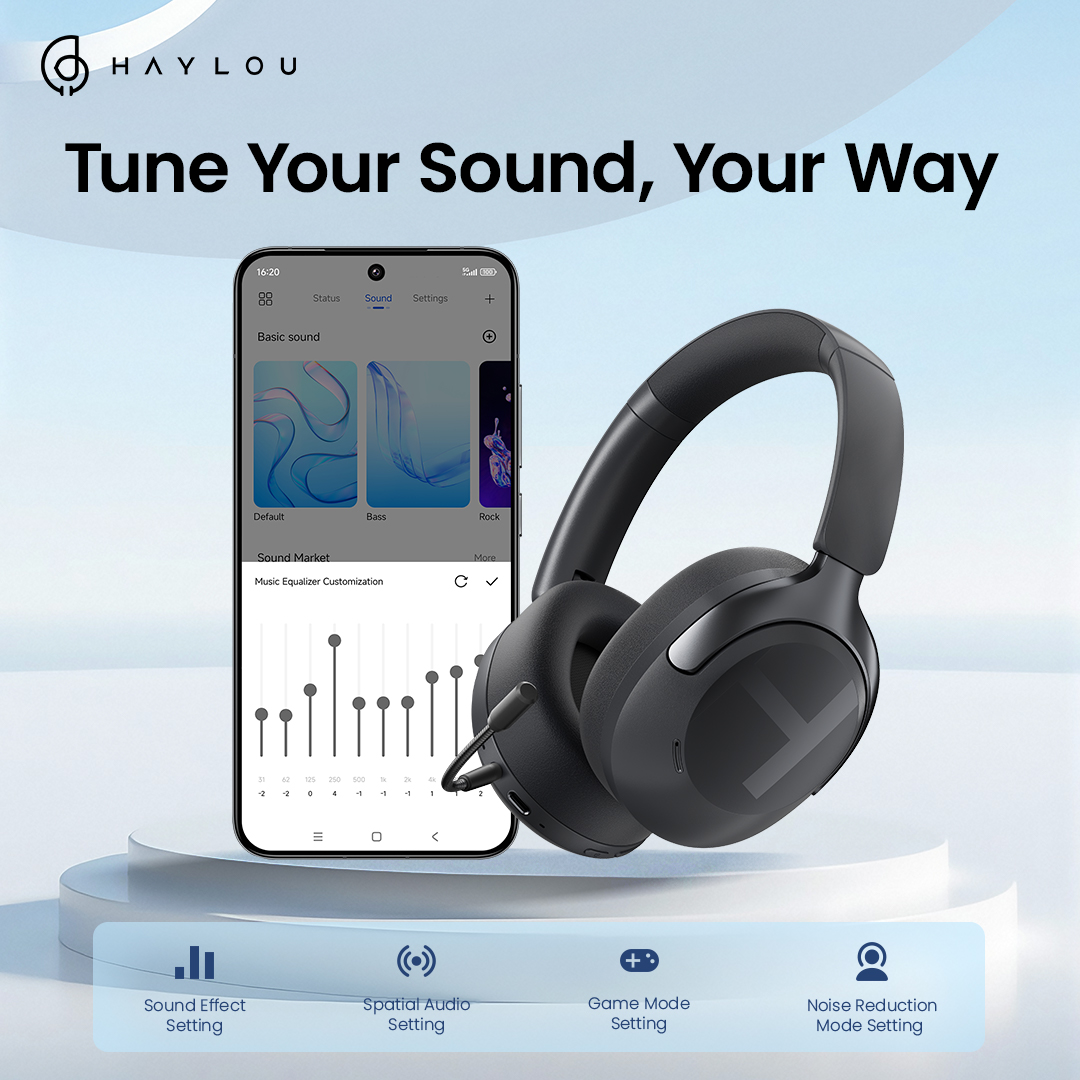 HaylouOfficial's tweet photo. 🎧 Tune Your Sound, Your Way
Why follow the beat when you can OWN it? 🔥
With S40 + HAYLOU FUN App, every vibe is yours to control. ⚡️✨
#TuneYourSound #HAYLOUS40 #HAYLOU #SoundControl #MusicMood #HAYLOUFUN https://t.co/rj4fr5zV6y