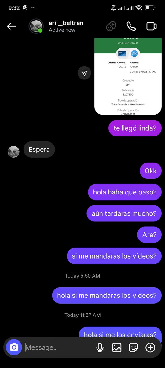 Lechugas_GO's tweet photo. @Aranxabeltrann compre videos y ha pasado un día y no me los ha enviado ni me contesta https://t.co/9L5OWYdAkF