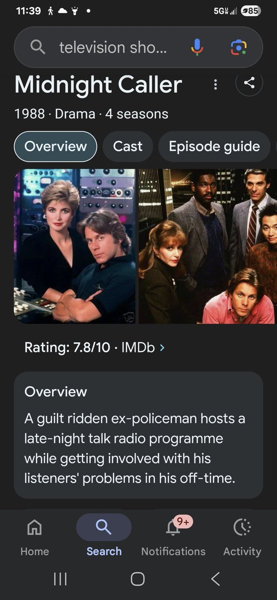 "Midnight Caller" ~ 80s TV show #smhl