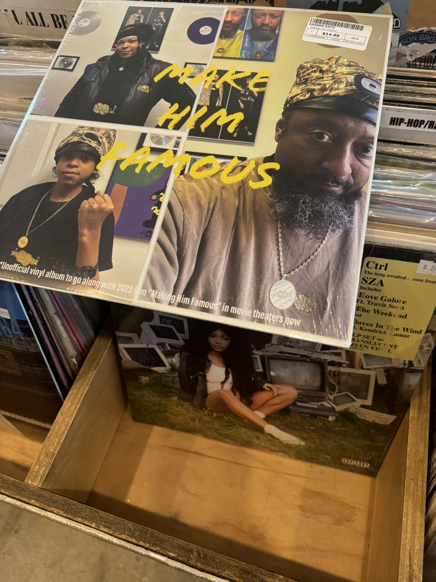 JOTRECORDS's tweet photo. “MAKE HIM FAMOUS” VINYL RECORD 12” ALBUM IS AVAILABLE IN SELECT MUSIC STORES..GET YOUR COPY!!!!! 
#vinylrecord #vinylalbum #wax #ncwax #jot #mscrystal #pocoperro #music #makehimfamous #album #jotrecords https://t.co/aiyhcmiaN2