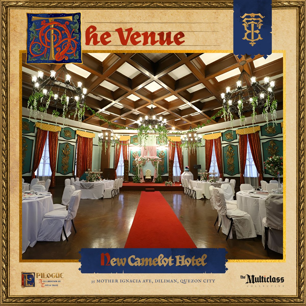 Come, travelers, to a realm of both familiarity and novelty! 🏰✨ 

Tell your tale and meet new companions!

Join us for Epilogue: A Celebration of Tavs &amp; Tales!
📍 New Camelot Hotel, Philippines

#BG3 #TavTales2026 #TheMulticlassCollective