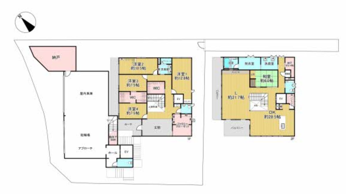 2200萬人民幣不到
大阪富人區
土地過660平米
270平米建築面積