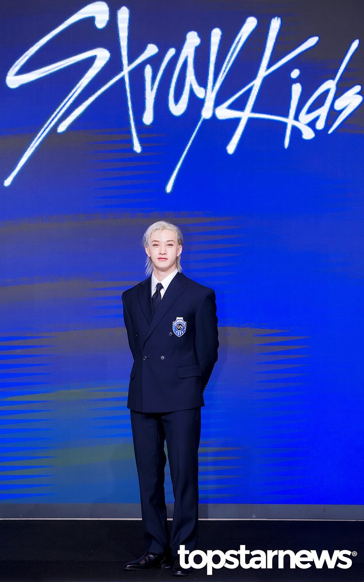 스트레이 키즈 방찬, ‘듬직한 리더’ (KARMA 기자간담회) [HD포토] #스트레이키즈 #StrayKids #스키즈 #SKZ #기자간담회 #프리뷰 #KARMA #CEREMONY #세리머니 #쇼케이스 topstarnews.net/news/articleVi… &lt;- Original Photo