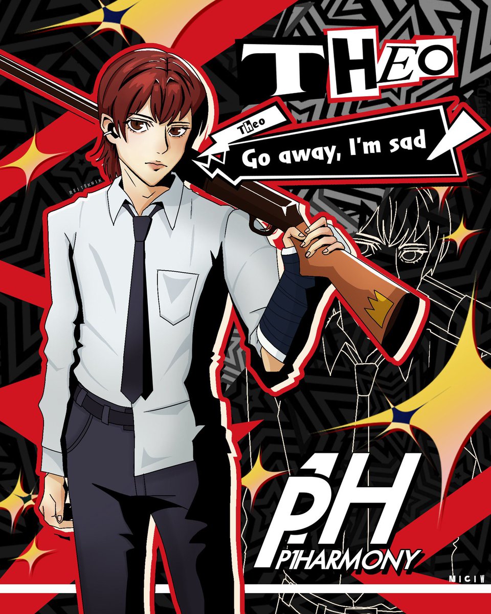 KeehoEater's tweet photo. something something theo is a phantom thieve something something anti hero (1/6)

#P1HARMONY #THEO #ex https://t.co/2q1Coy1ZkV
