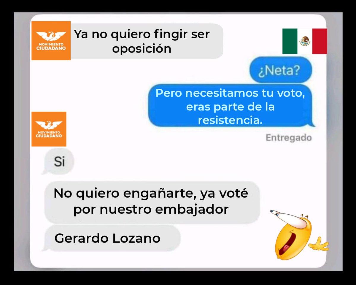 Lucero Martinez (@lu81712) on Twitter photo @GennaroLozano será embajador en Italia gracias al aval de <a href="/DanteDelgado/">Dante Delgado</a> y @MovimientoCiudadano_
Lo que empezó como “tercera vía” termina siendo el mismo camino de siempre.
#MC #MovimientoCiudadano #SenadoMX #PoliticaMexico #GennaroLozano #DanteDelgado #EmbajadaItalia @GennaroLozano será embajador en Italia gracias al aval de <a href="/DanteDelgado/">Dante Delgado</a> y @MovimientoCiudadano_
Lo que empezó como “tercera vía” termina siendo el mismo camino de siempre.
#MC #MovimientoCiudadano #SenadoMX #PoliticaMexico #GennaroLozano #DanteDelgado #EmbajadaItalia