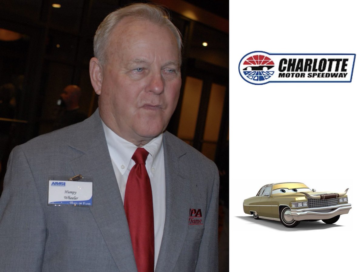 mnralphie's tweet photo. R.I.P.
Humpy Wheeler
(October 23rd, 1938 - August 20th, 2025)

The general manager of Charlotte Motor Speedway and the voice of Tex Dinoco in Cars and Cars 3.

#HumpyWheeler #RIPHumpyWheeler https://t.co/JrI9ZKnkQW
