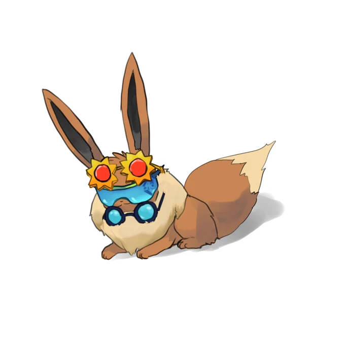 3メガネイーブイ