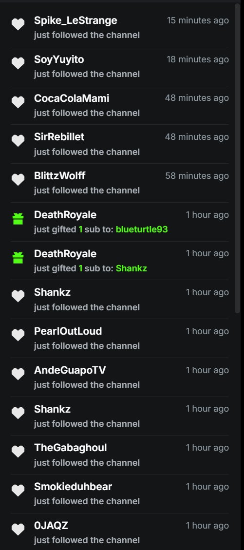 ClutchYTthebest ๐ฆ (@clutchyt44) on Twitter photo Thank you to everyone who came to the stream. Huge thank you to the legend <a href="/AngryVetEmpire/">RG | Deathroyale | VR Streamer</a> for the 2 gifted subs and thank you to all the new followers. We hit the giveaway goal so all we have to do now is get enough people and we will run it up !! Thank you to everyone who came to the stream. Huge thank you to the legend <a href="/AngryVetEmpire/">RG | Deathroyale | VR Streamer</a> for the 2 gifted subs and thank you to all the new followers. We hit the giveaway goal so all we have to do now is get enough people and we will run it up !!