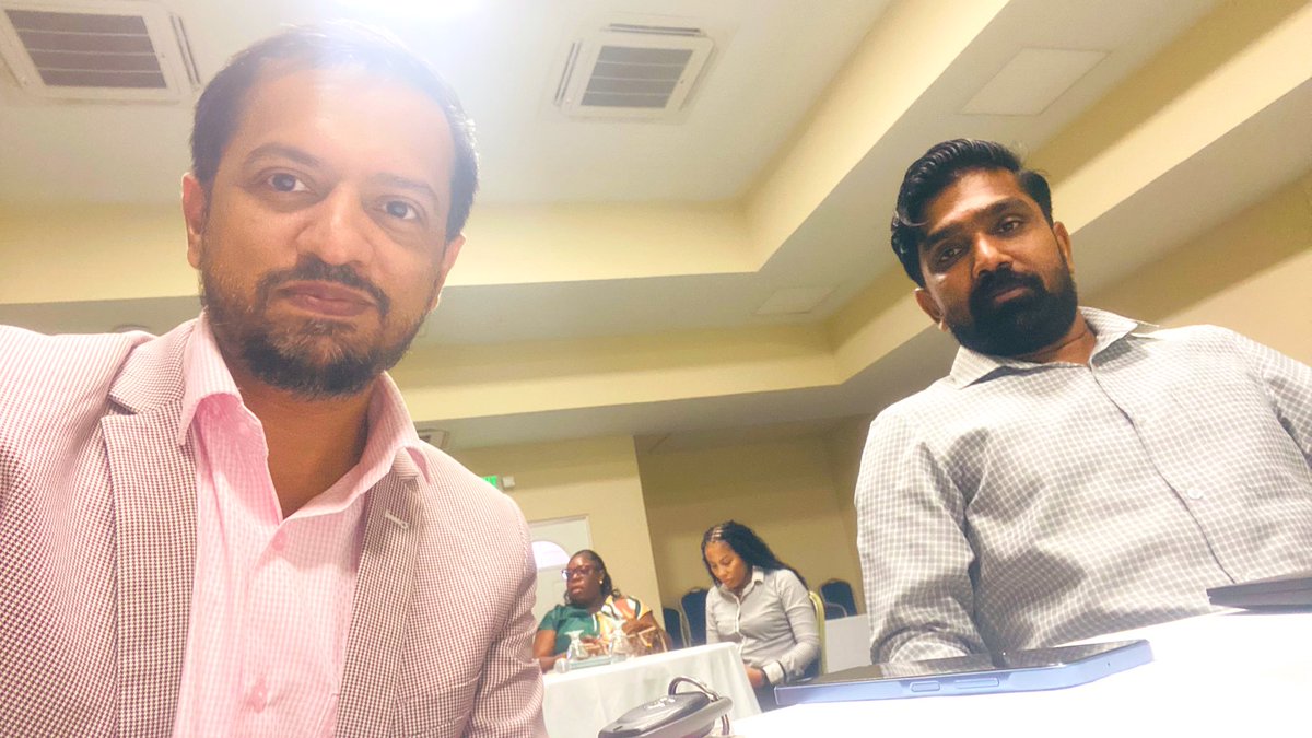 Azam_Shaddy's tweet photo. 21Aug—FIDIC training Day 1 at Radisson Resort St. George with ministry colleagues (Infra, Finance, Legal)!
Led by Mr. Ignacio Palacios. 📸 #GND_113 #Grenada #StGeorge #Training #FIDIC #Workshop #WorkshopThursday #21August #Radisson (1/n) https://t.co/gZSQLiTFb6