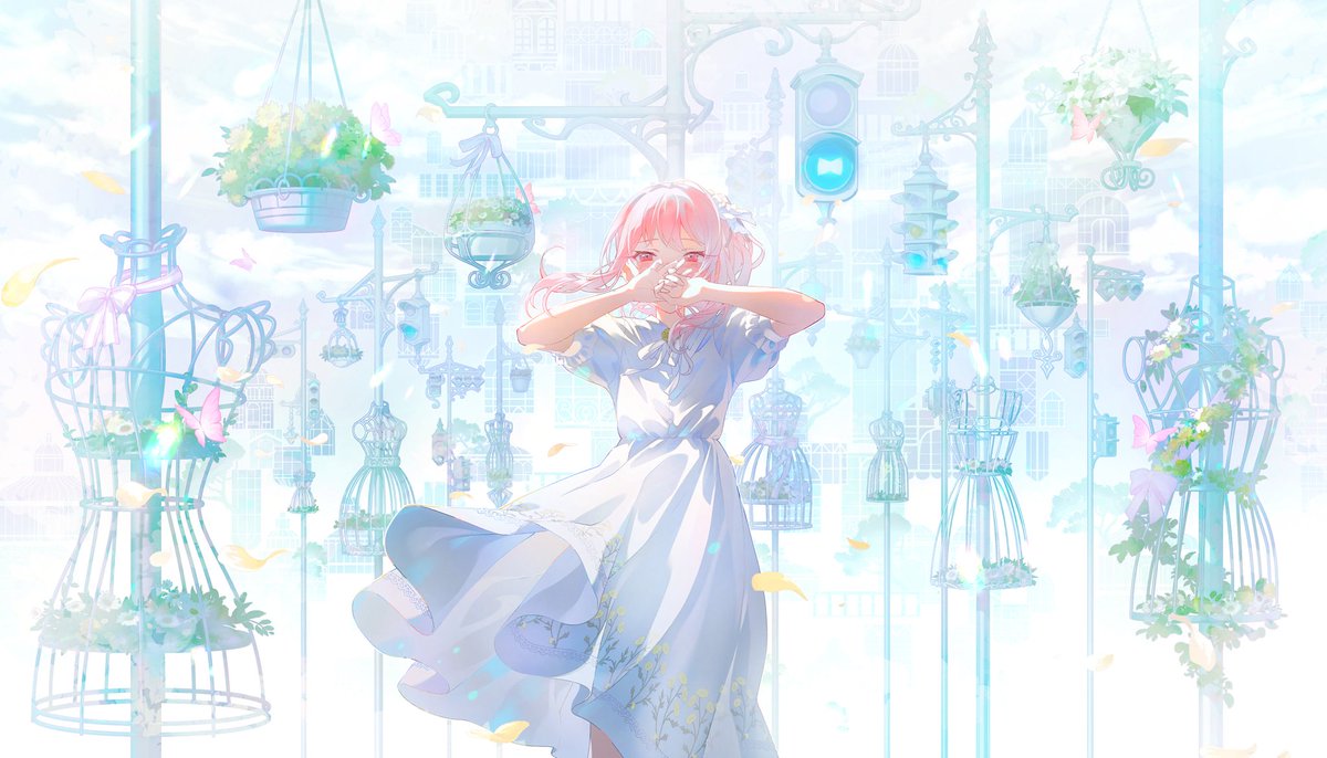 일러에 신호등 개많은데 다 초록불인거 미즈키가 앞으로 걸어가도 된다는 뜻 같아서 심장아픔