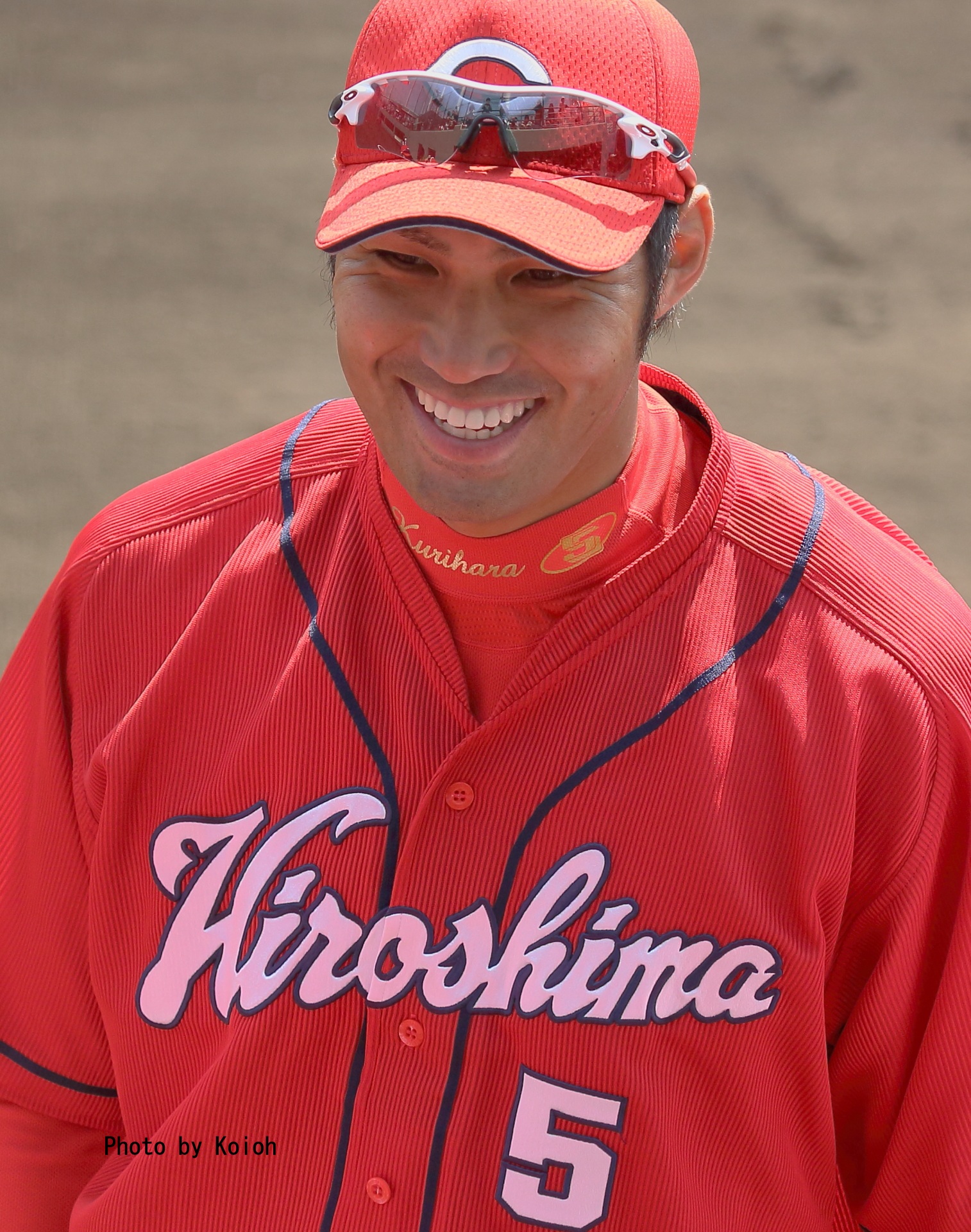 練習着/カープ栗原健太/背番号5番 【公式通販】