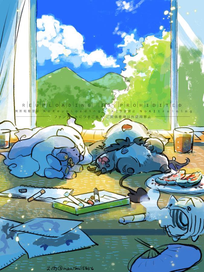 meatball5656's tweet photo. でびるん夏休み https://t.co/zofkDSRVF5

#でびるさまにささげるえ
#るんるんびじちかん
 #でびるんるん https://t.co/4nqVUK0asI