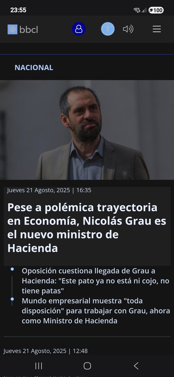 El que trata de pacos a los <a href="/Carabdechile/">Carabineros de Chile</a> se pasooo..El <a href="/Min_Hacienda/">Ministerio de Hacienda</a> que nos gastamos..
<a href="/biobio/">BioBioChile</a> <a href="/Emol/">Emol.com</a> <a href="/latercera/">La Tercera</a> <a href="/T13/">T13</a> <a href="/adnradiochile/">Radio ADN</a> <a href="/TVN/">TVN</a> <a href="/Mega/">Mega</a>