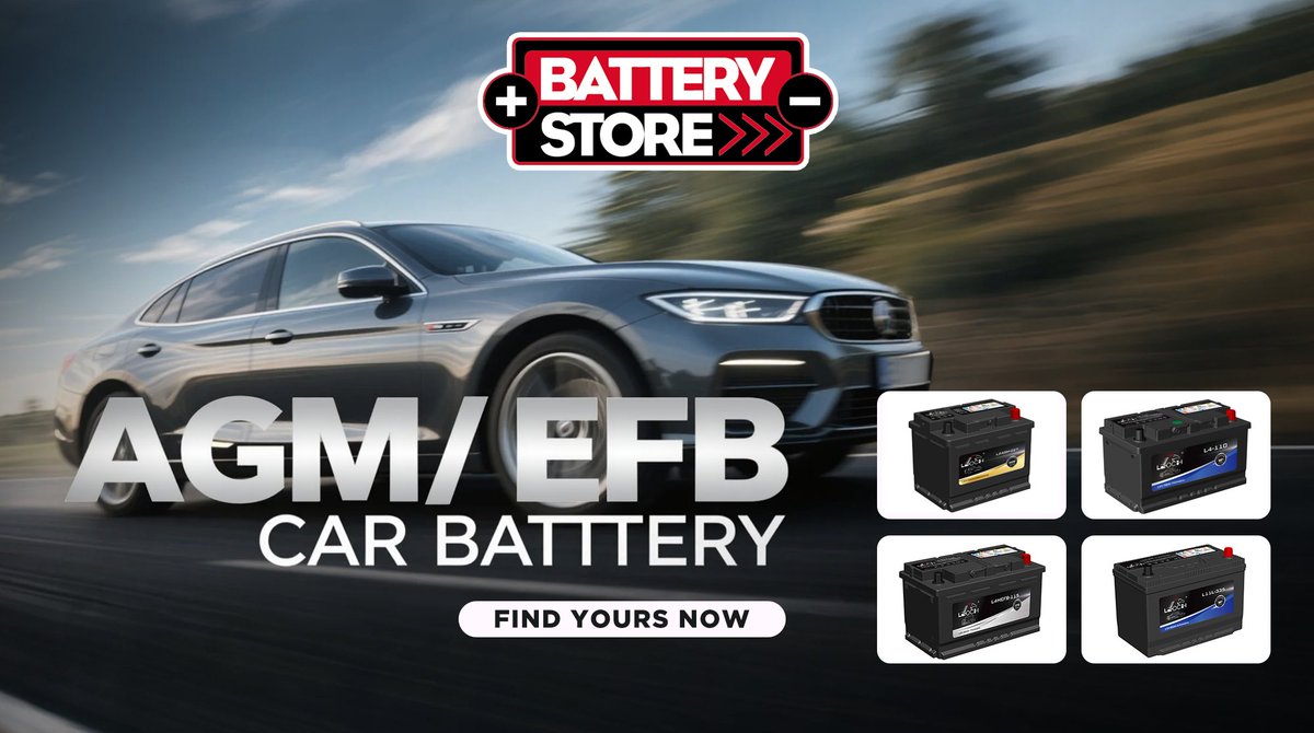 BatteryStoreUK's tweet image. Dead batteries ruin your travel, but we’ve got you covered.
Battery store offers EFB/AGM car batteries for each model. Ensure reliable power every time you turn the key. 
Browse: 𝗵𝘁𝘁𝗽𝘀://𝗯𝗮𝘁𝘁𝗲𝗿𝘆𝘀𝘁𝗼𝗿𝗲.𝗰𝗼.𝘂𝗸/𝗮𝘂𝘁𝗼𝗺𝗼𝘁𝗶𝘃𝗲/
#LeochBattery #carbattery