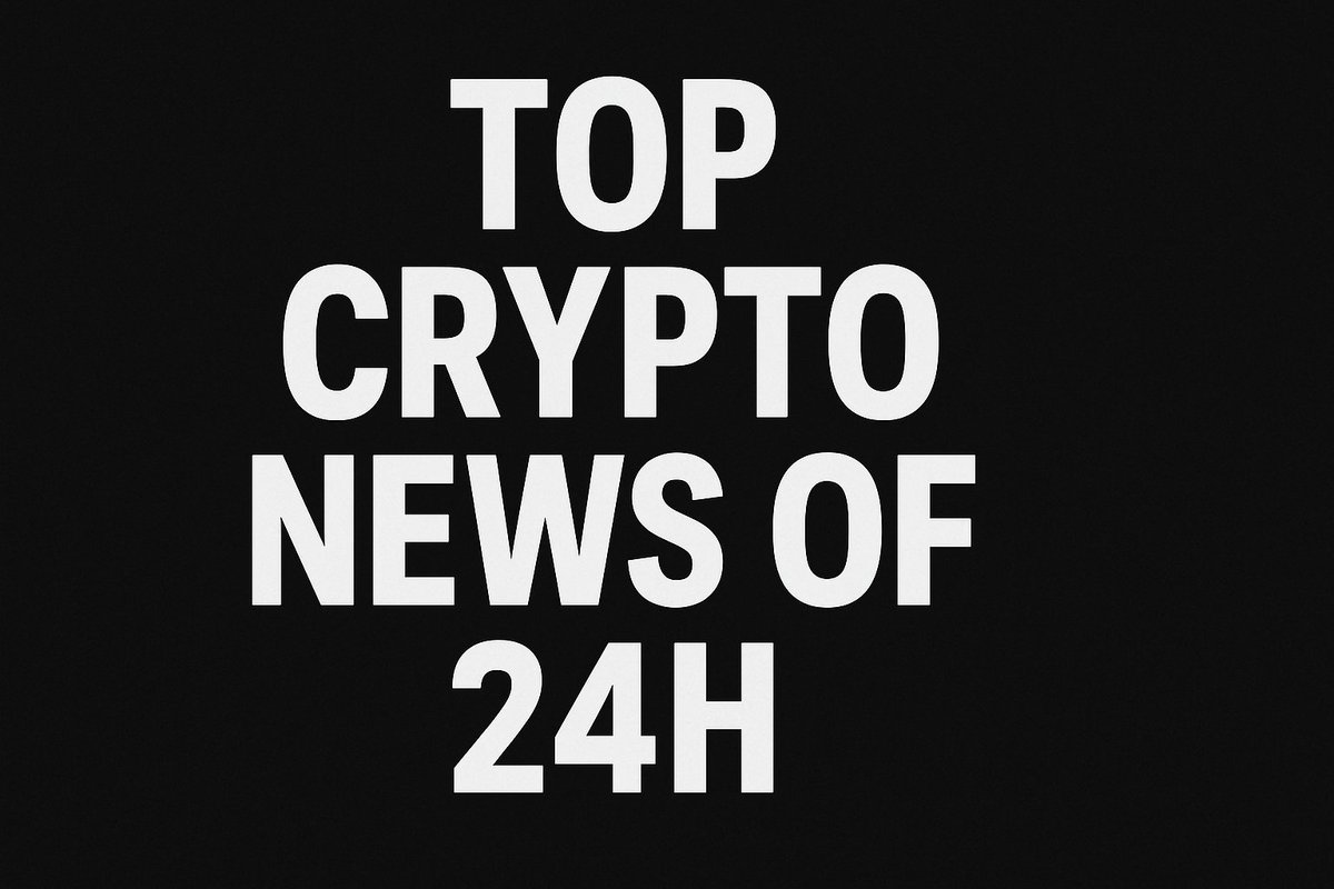 TheKryptoXpress's tweet photo. 24H #Crypto & Global News Rundown

👉 Ye’s Token $YZY hits $3B cap, $23M tied to #LIBRA insiders (#YZY)
👉 Verb Tech → Ton Strategy reveals $780M treasury, $713M in $TON (#TON)
👉 Kraken x Backed bring tokenized US stocks to TRON (#TRX)
👉 Tron Fees Adjusted as $TRX & costs surge (#Tron)
👉 MetaMask Drops $mUSD Stablecoin (#DeFi)
👉 Gemini Wins MiCA License (#Regulation)
👉 BofA: Stablecoin demand for Treasuries may add $25B–$75B (#Stablecoins)